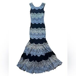 Avery G Mermaid Crotchet Gown size 2